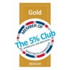 Gold - Member of the 5% Club, Apprenticeships and Graduates 2024